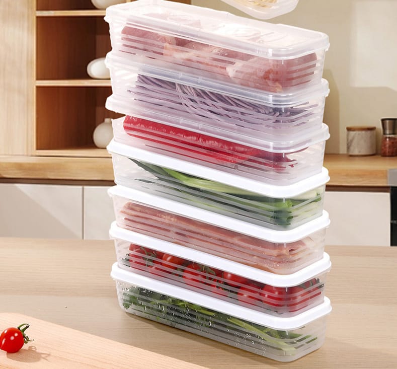 Refrigerator Herb Storage Boxes Kenya – Fresh Keeping Crisper Organizer with Lid