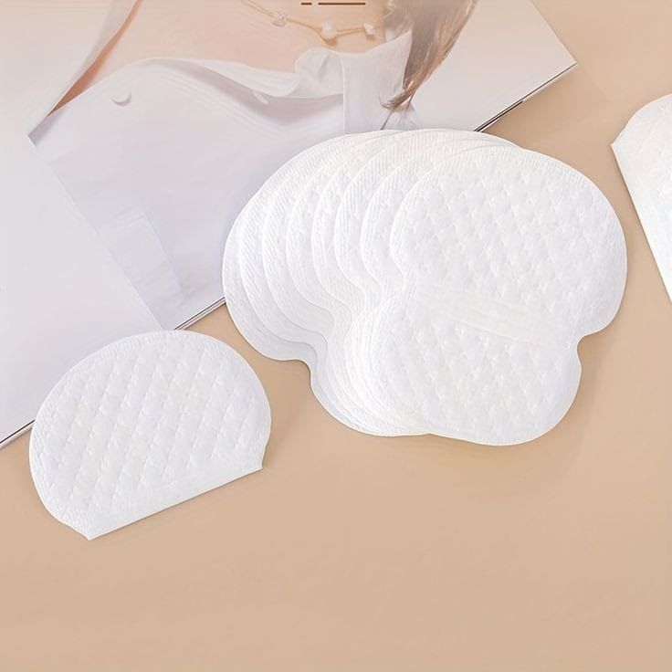 Sweat Absorbent Pads Set of 10 – Disposable Underarm Sweat Pads
