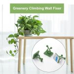 10pcs Invisible Wall Rattan Plant Climbing Clip Hooks – Sticky Wall Vine Holders