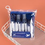 Travel Set Packaging Refillable Cosmetic Bottles & Spray Containers for Lotion, Cream & Toiletries
