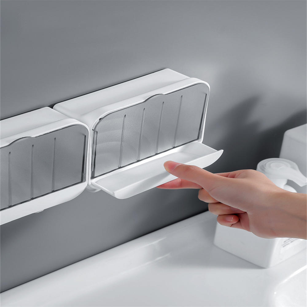 Kitchen/Bathroom Organizer Rack – Punch Free Shower Caddy Storage Basket for Bathroom & Kitchen