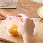 Eco-friendly Zip Lock Fridge Storage Bags – Reusable Food Packaging Bags 1Kg & 10Kg