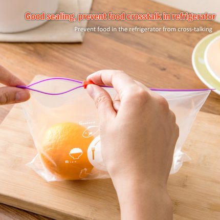 Eco-friendly Zip Lock Fridge Storage Bags – Reusable Food Packaging Bags 1Kg & 10Kg