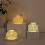 Onion Humidifier Portable Ultrasonic Aroma Diffuser with LED Night Lamp for Home & Car