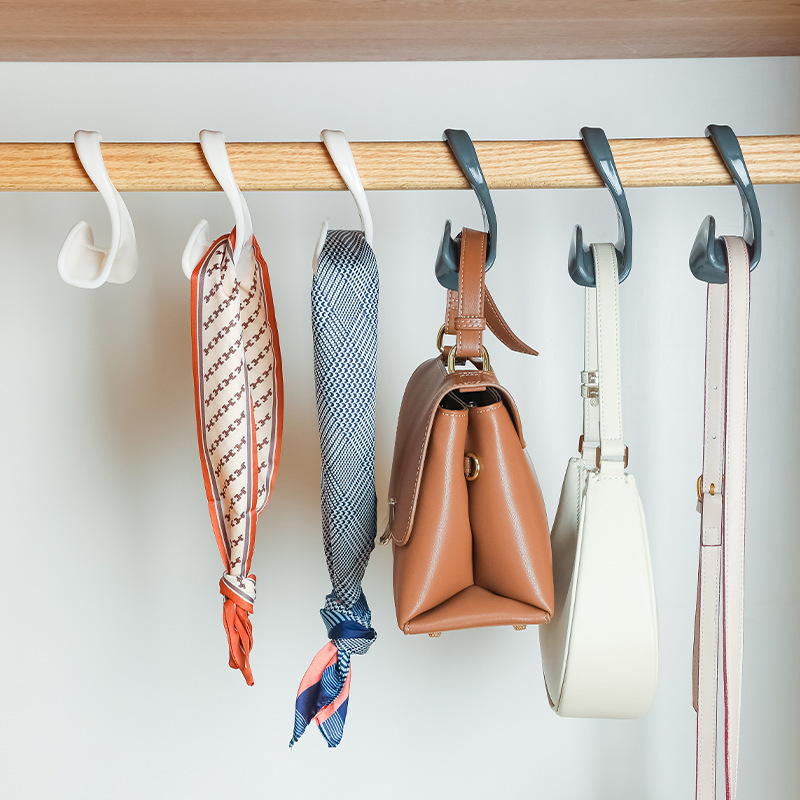3PCS Handbag Organiser Hooks for Closet – Multi-Functional Purse Hanger Hooks