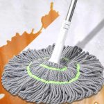 Self Wringing Twist Mop – Microfiber Floor Cleaning Mop for Tiles, Hardwood & Vinyl Floors