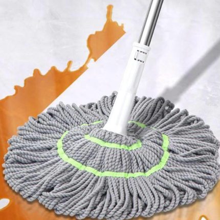 Self Wringing Twist Mop – Microfiber Floor Cleaning Mop for Tiles, Hardwood & Vinyl Floors