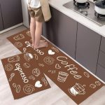 2 in 1 Kitchen Mat Anti-Slip Water Absorbent Kitchen Doormat – Long Foot Rope Floor Carpet for Homes