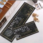 2 in 1 Kitchen Mat Anti-Slip Water Absorbent Kitchen Doormat – Long Foot Rope Floor Carpet for Homes