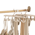Plastic Clothes Hangers – Space Saving Wardrobe & Bathroom Organizer for Shoes & Clothes