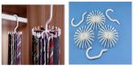 Rotating Plastic Hanger for Scarf and Ties – 360° Twirl Closet Organizer Rack