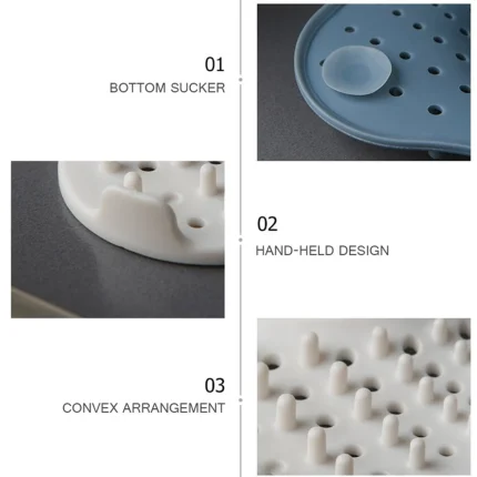 Floor Drain Bathroom Hair Catcher | Anti-Blocking Shower Drain Cover & Sink Strainer Filter
