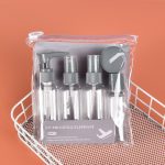 Travel Set Packaging Refillable Cosmetic Bottles & Spray Containers for Lotion, Cream & Toiletries