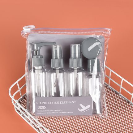 Travel Set Packaging Refillable Cosmetic Bottles & Spray Containers for Lotion, Cream & Toiletries