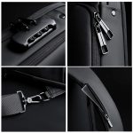 USB Charging Motorcycle Riding Bag – Waterproof Crossbody Chest Bag for Men