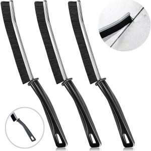 Corner Brush Household Tile Joints Scrubber – Stiff Bristles Grout Cleaning Brush