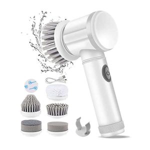 Rechargeable Cordless Magic Brush Electric Spin Scrubber for Bathroom, Tiles & Kitchen Cleaning
