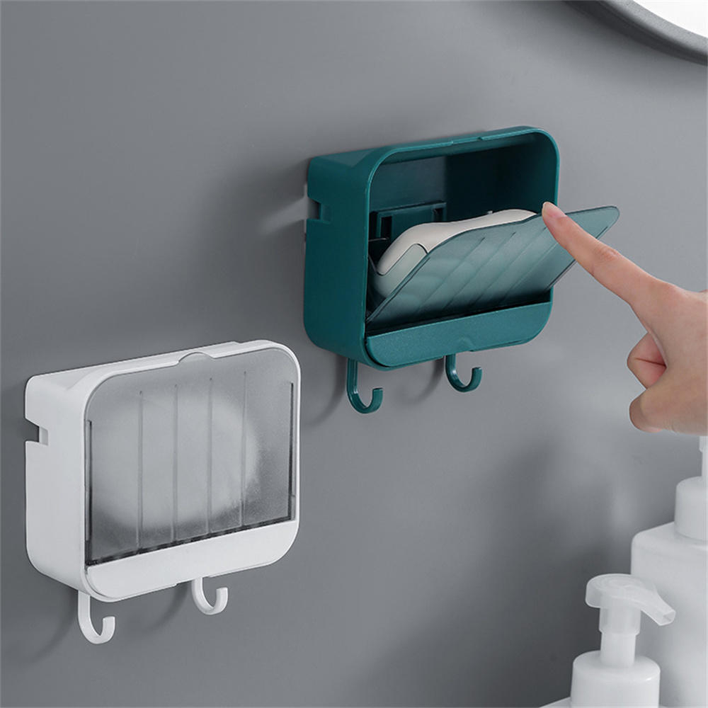 Kitchen/Bathroom Organizer Rack – Punch Free Shower Caddy Storage Basket for Bathroom & Kitchen