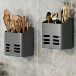 Punch-Free Simple Storage Box Wall Organizer for Bathroom & Makeup Storage