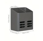 Punch-Free Simple Storage Box Wall Organizer for Bathroom & Makeup Storage
