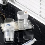 Portable Travel Toothbrush Storage Box – 2-in-1 Toothbrush Holder & Mouthwash Cup for Travel