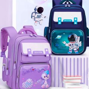 Orthopedic Quality Children School Bag with Spine Protection & Back Support