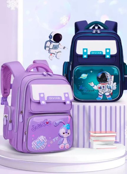 Orthopedic Quality Children School Bag with Spine Protection & Back Support