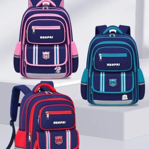 Durable Waterproof Oxford School Backpack for Boys & Girls