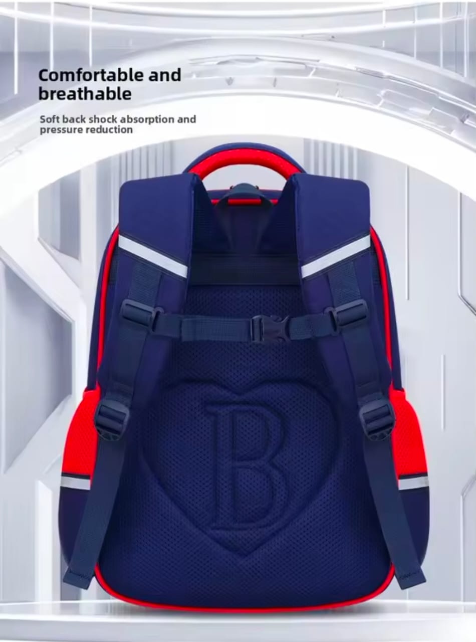 Durable Waterproof Oxford School Backpack for Boys & Girls