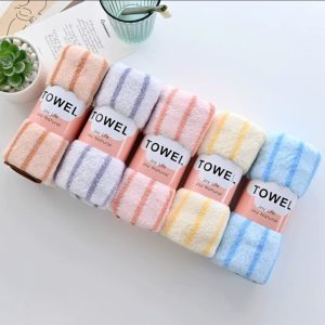 High Quality Microfiber Kitchen Towels Set of 5pcs – Super Absorbent Soft Cleaning Towels 35x75cm