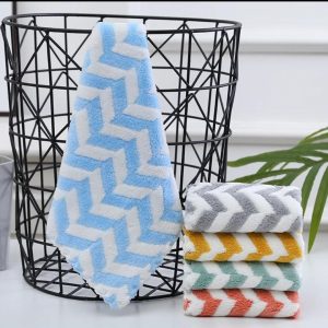 High Quality Microfiber Kitchen Towels Set of 5pcs – Super Absorbent Soft Cleaning Cloths 30x30cm