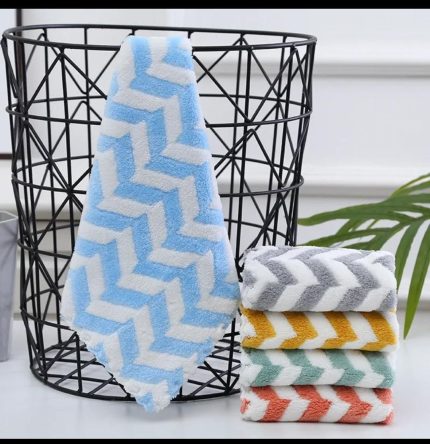 High Quality Microfiber Kitchen Towels Set of 5pcs – Super Absorbent Soft Cleaning Cloths 30x30cm