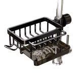 Aluminum Kitchen & Bathroom Sink Organizer – Rust Resistant Drainage Rack