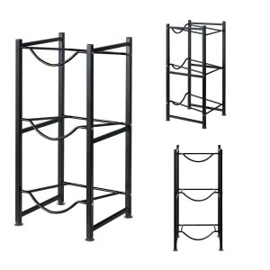 4 Steps Portable Foldable Ladder – Heavy Duty Non-Slip Aluminium Step Ladder for Home & Office Use