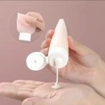 4pcs/Set Travel Bottle Set 60ml – Refillable Silicone Shampoo & Lotion Containers Leak-Proof