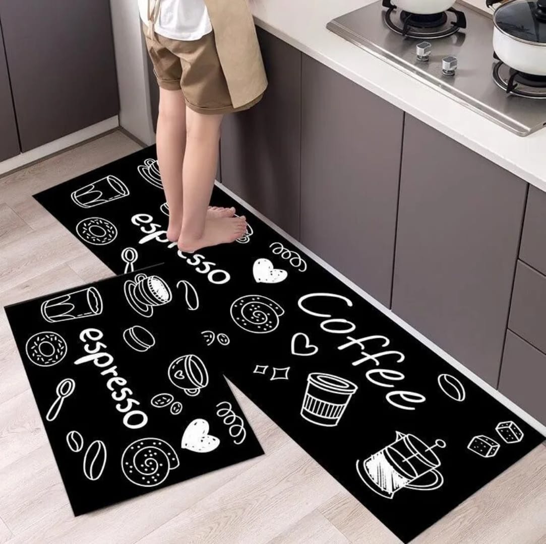 2 in 1 Kitchen Mat Anti-Slip Water Absorbent Kitchen Doormat – Long Foot Rope Floor Carpet for Homes 2 in 1 Kitchen Mat Anti-Slip Water Absorbent Kitchen Doormat – Long Foot Rope Floor Carpet for Homes