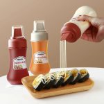 Squeeze Sauce Bottle – Multipurpose Salad Dressing, Ketchup & Honey Dispenser Bottle