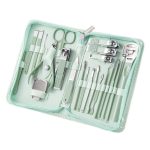 Stainless Steel Cross-Border Nail Clippers Manicure & Pedicure Set with Zipper Bag