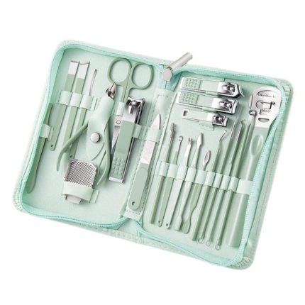 Stainless Steel Cross-Border Nail Clippers Manicure & Pedicure Set with Zipper Bag