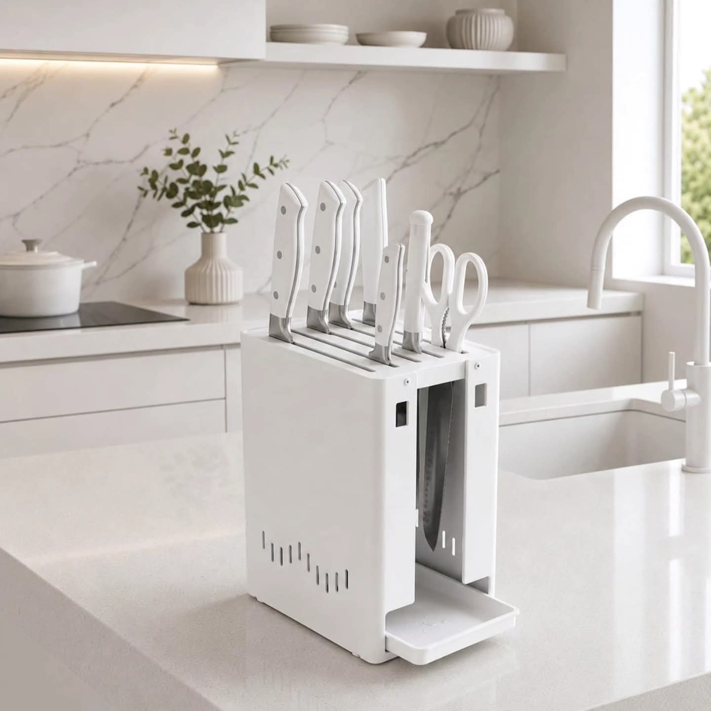 Multifunctional Kitchen Knife Block Organizer - Image 4