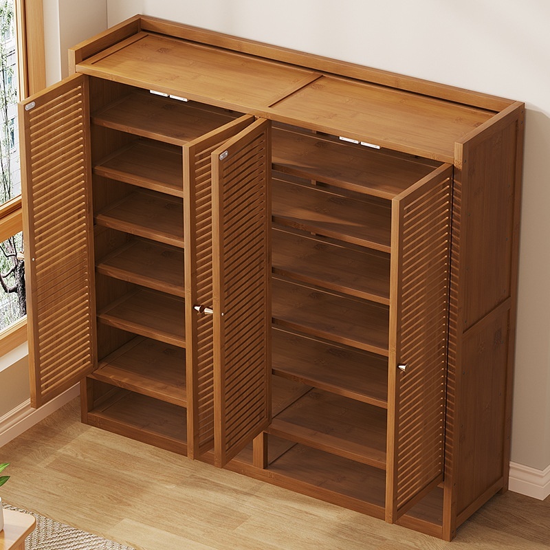 Bamboo Shoe Cabinet – 9 Layer Shoe Storage Rack