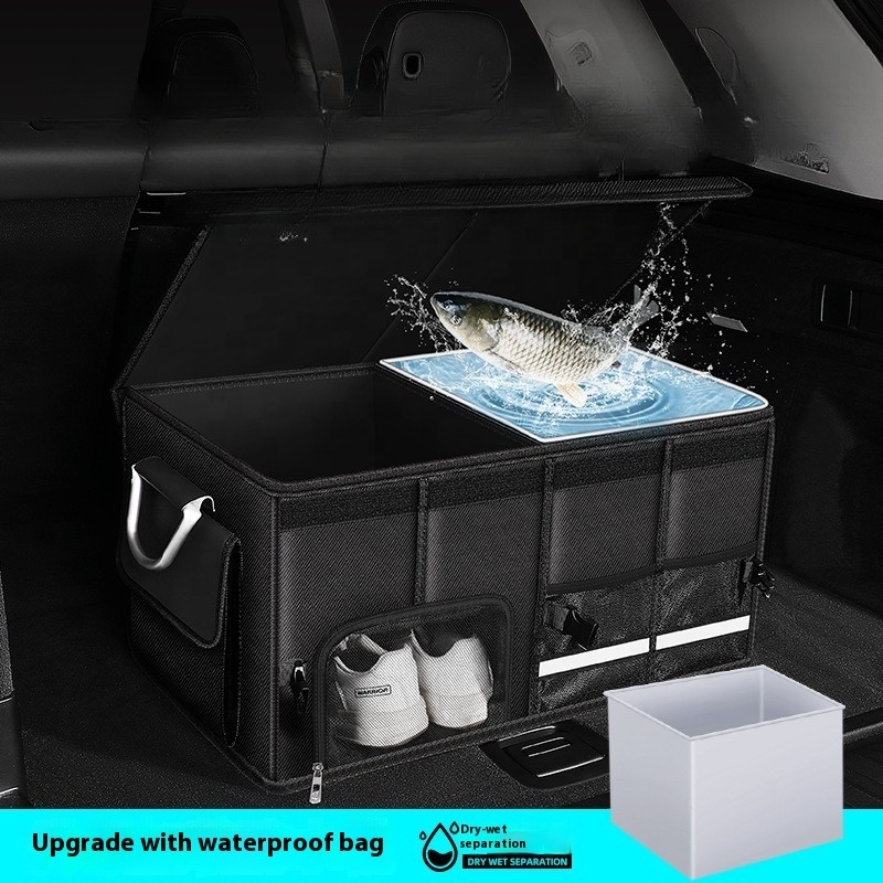 Heavy Duty Car Boot Organizer 112L – Large Foldable Car Boot Storage Bag