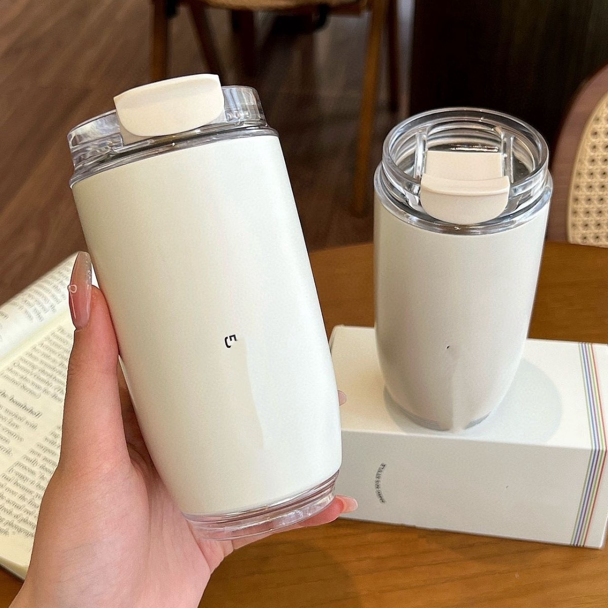 COFFEE CUP – 420ML Leak-Proof Insulated Portable Travel Mug