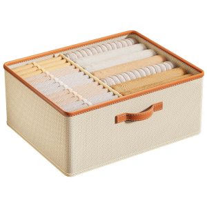 Versatile Foldable Double Compartment Closet Organizer Kenya