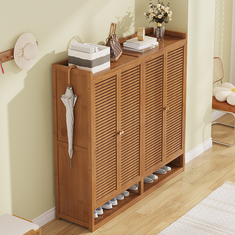 Bamboo Shoe Cabinet – 9 Layer Shoe Storage Rack