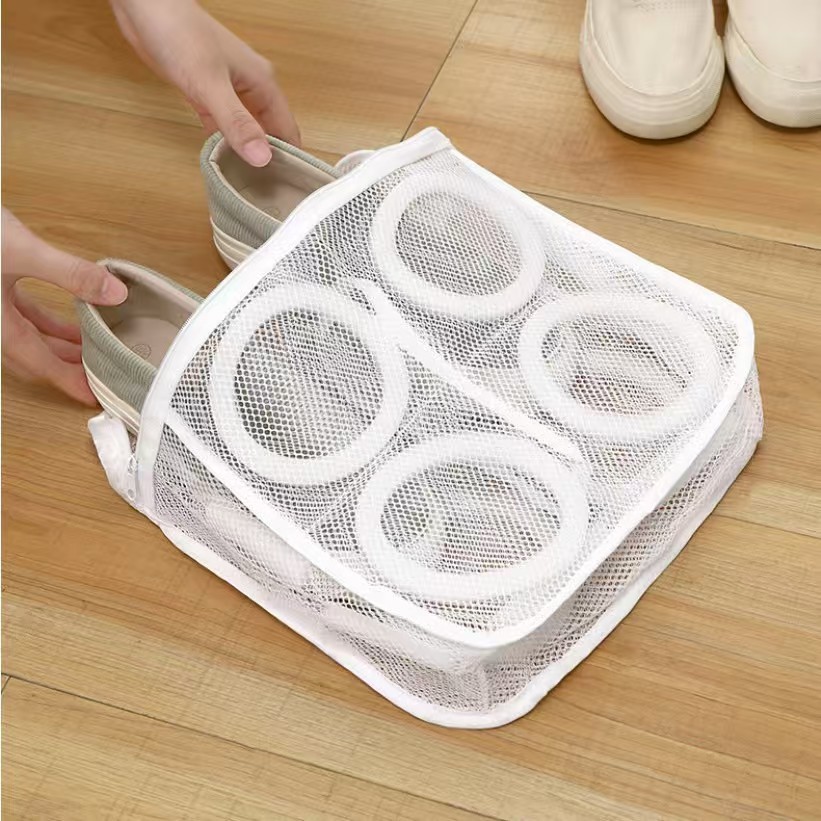 Shoe Mesh Laundry Bag – Washing Machine Shoe Wash Bag