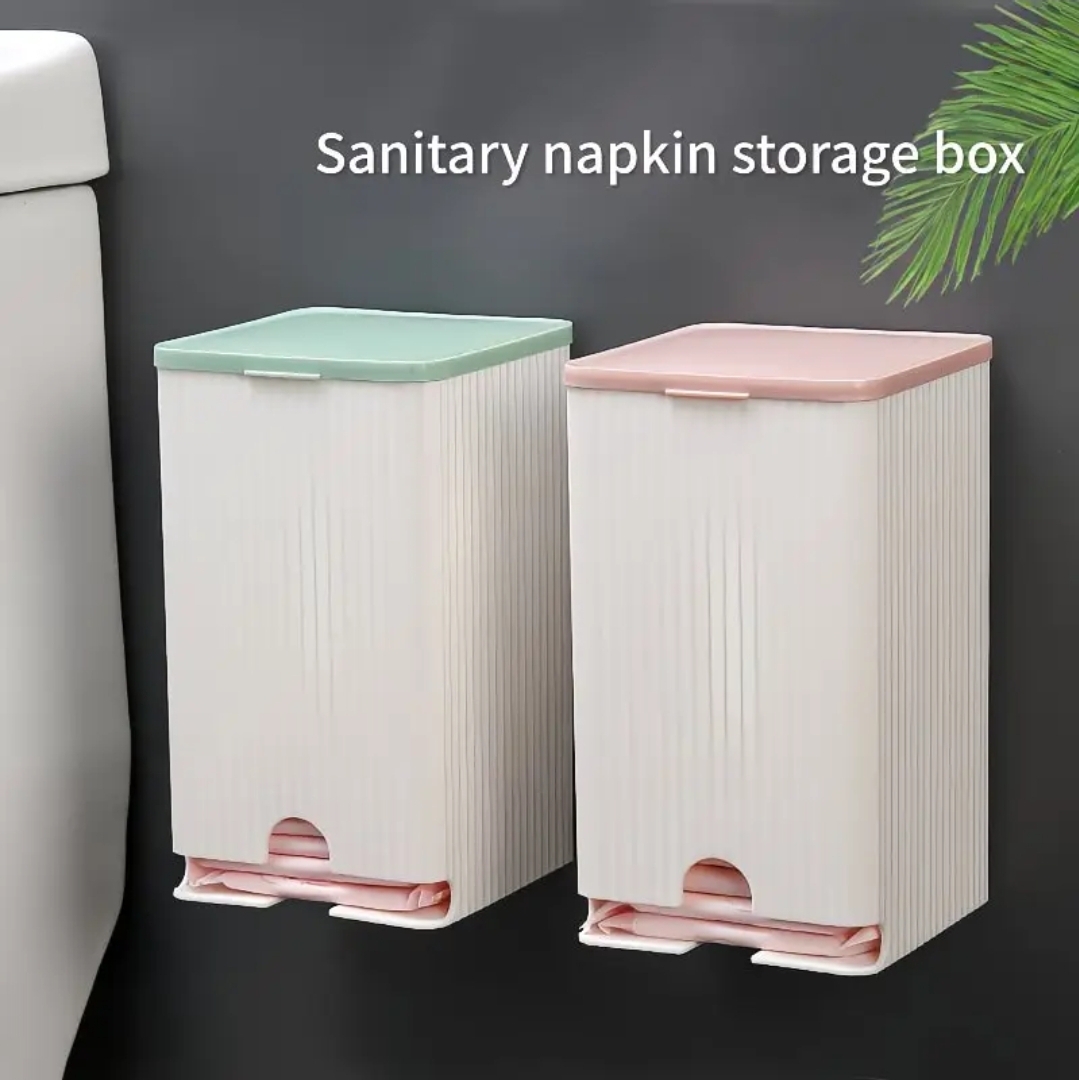 Wall-Mounted Sanitary Pads Dispenser – 25–30 Pad Capacity