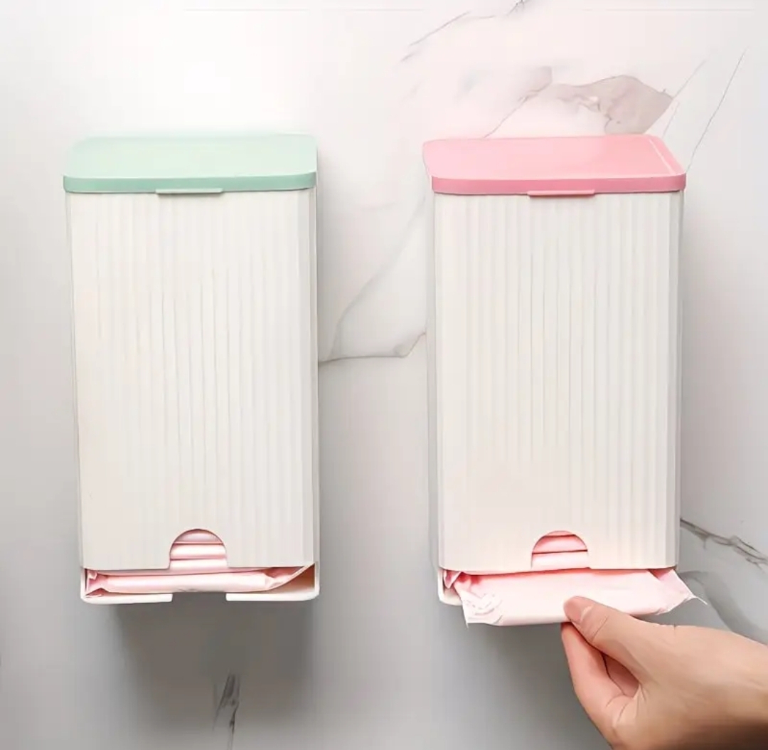 Wall-Mounted Sanitary Pads Dispenser – 25–30 Pad Capacity