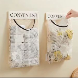 2pcs Non-Drilling Kitchen Storage Rack – Adhesive Kitchen Organizer