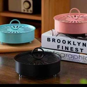 Premium Quality Iron Mosquito-Repellent Incense Box with Cover